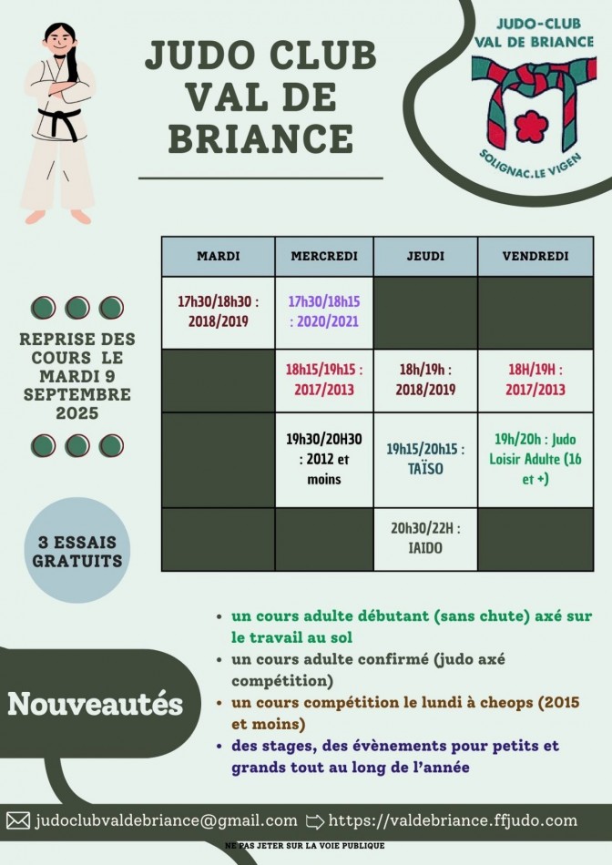 Image de l'actu 'Inscriptions pour l'année 2025-2026'